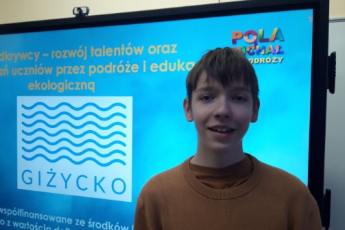 Mali Odkrywcy - rozwój talentów oraz zainteresowań uczniów przez podróże i edukację ekologiczną