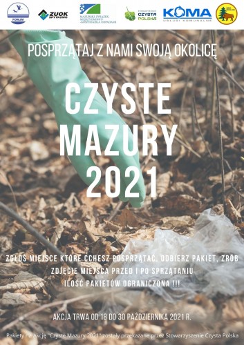 Czyste Mazury | Posprzątaj swoją okolicę