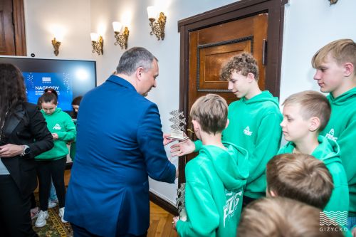 Nagrody Burmistrza w dziedzinie SPORTU_15 maja 2023 r. | gizycko.pl/ Fotografia Tomasz Karolski