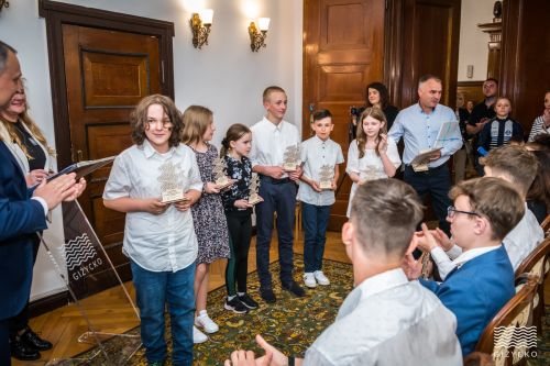 Nagrody Burmistrza w dziedzinie SPORTU_15 maja 2023 r. | gizycko.pl/ Fotografia Tomasz Karolski