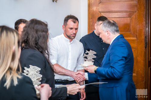 Nagrody Burmistrza w dziedzinie SPORTU_15 maja 2023 r. | gizycko.pl/ Fotografia Tomasz Karolski