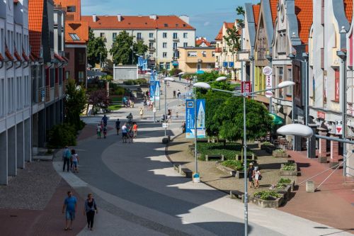 Pasaż Portowy i kładka spacerowa z punktem widokowym